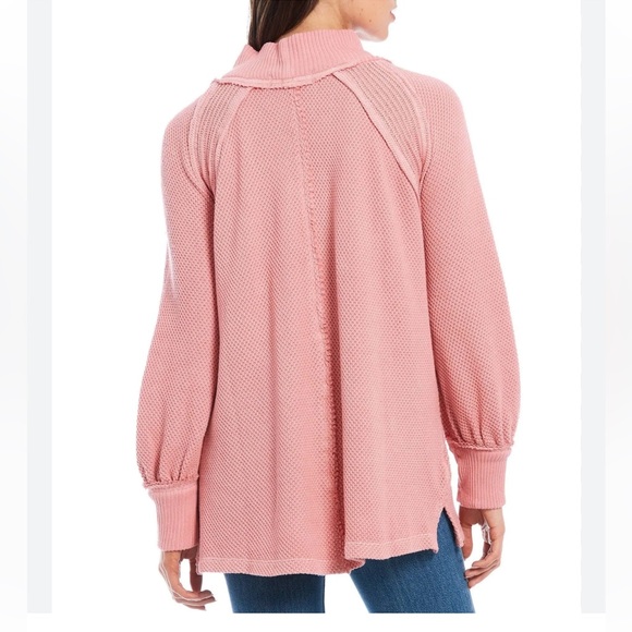 We The Free People Hacci Ribbed Pullover Sweater - NWT,  size M - Picture 2 of 11